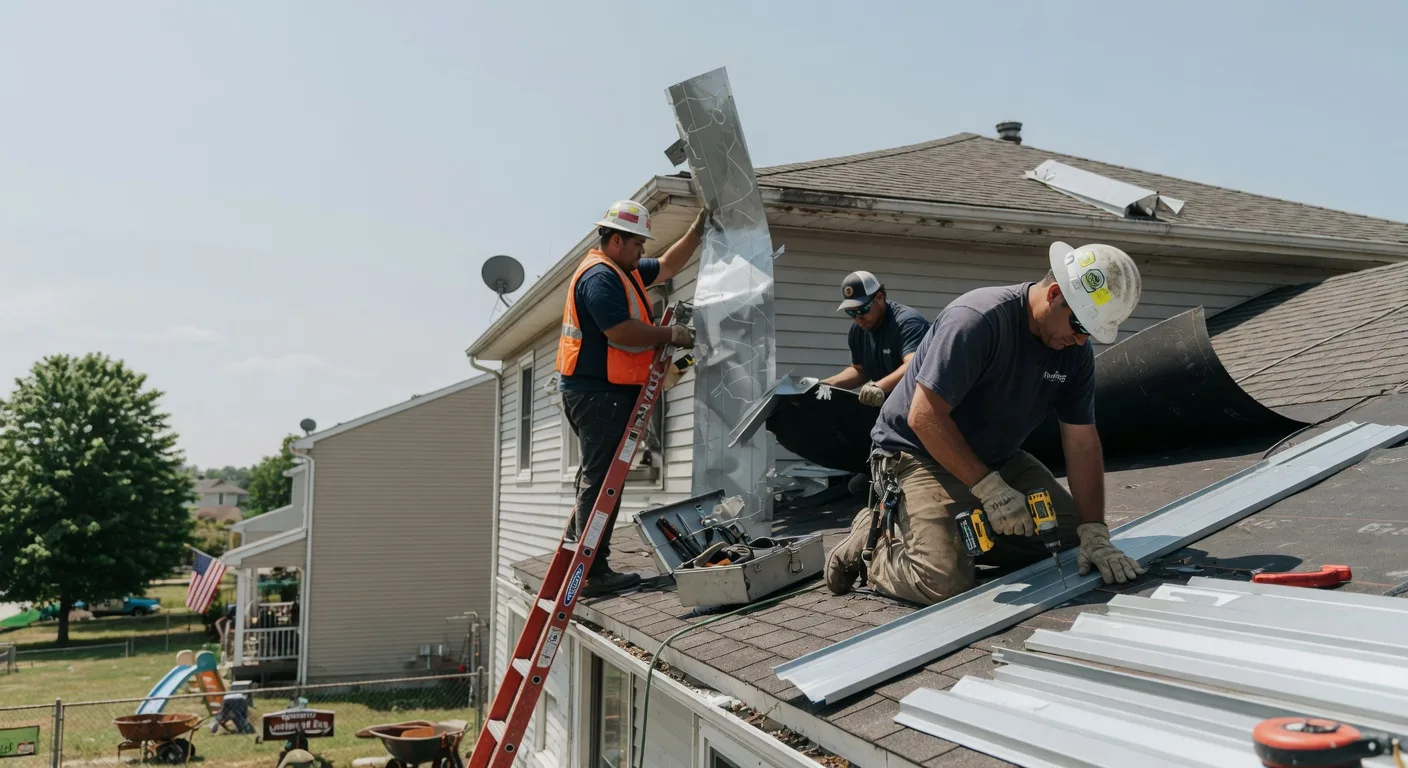 Metal Roof Repair in Larchwood, IA